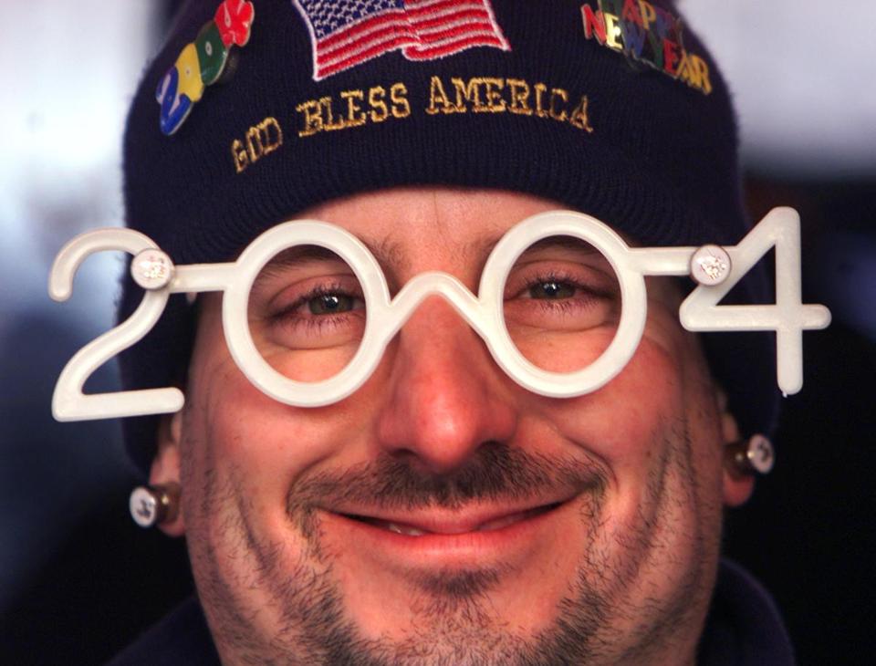 Ray Dureault in 2004 glasses, photo by John Tlumacki of the Boston Globe