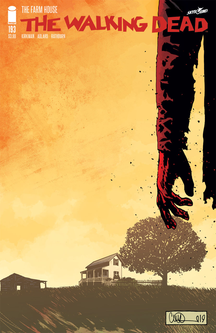 Cover of The Walking Dead 193 by Robert Kirkman, Charlie Adlard and Cliff Rathburn